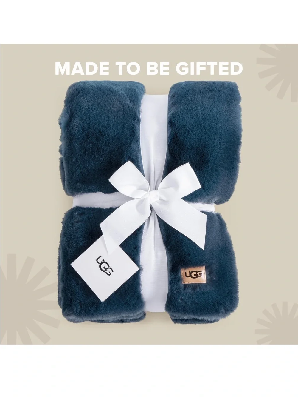 UGG Euphoria Throw Blanket, Plush Faux Fur Blanket, 50